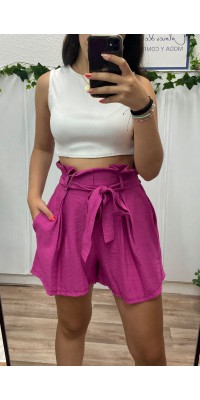 Pantalón corto lazo