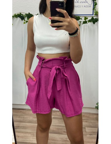 Pantalón corto lazo