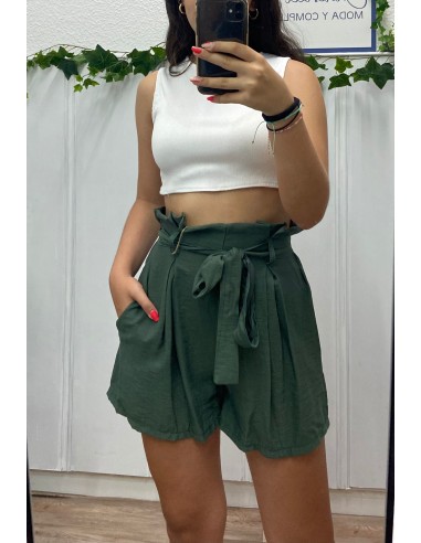 Pantalón corto lazo